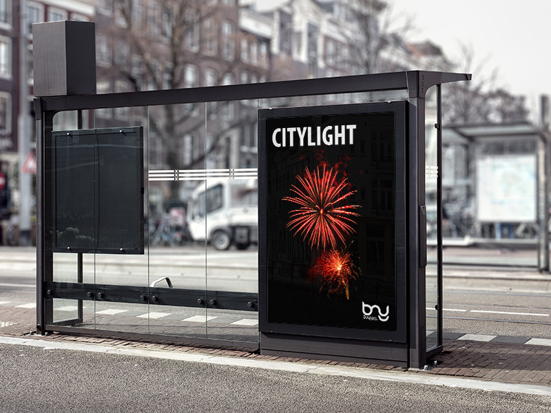 Citylight-Plakat herstellen